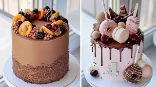 Everyone&#39;s Favorite Cake Recipes | So Satisfying Chocolate Cake Decorating Ideas Tutorial