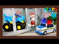 खिलौना वाली कार l ब्लॉकों के साथ एक जेल बनाएँ l भारी वाहनों के साथ खेलें l हिन्दी टाय