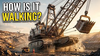 World's Biggest Dragline Excavators | The Giant Machines That Move Mountains