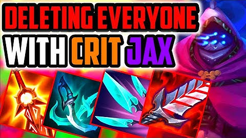 Wild Rift | CRIT JAX DELETES EVERYONES HP!! (Full Crit Jax Build)