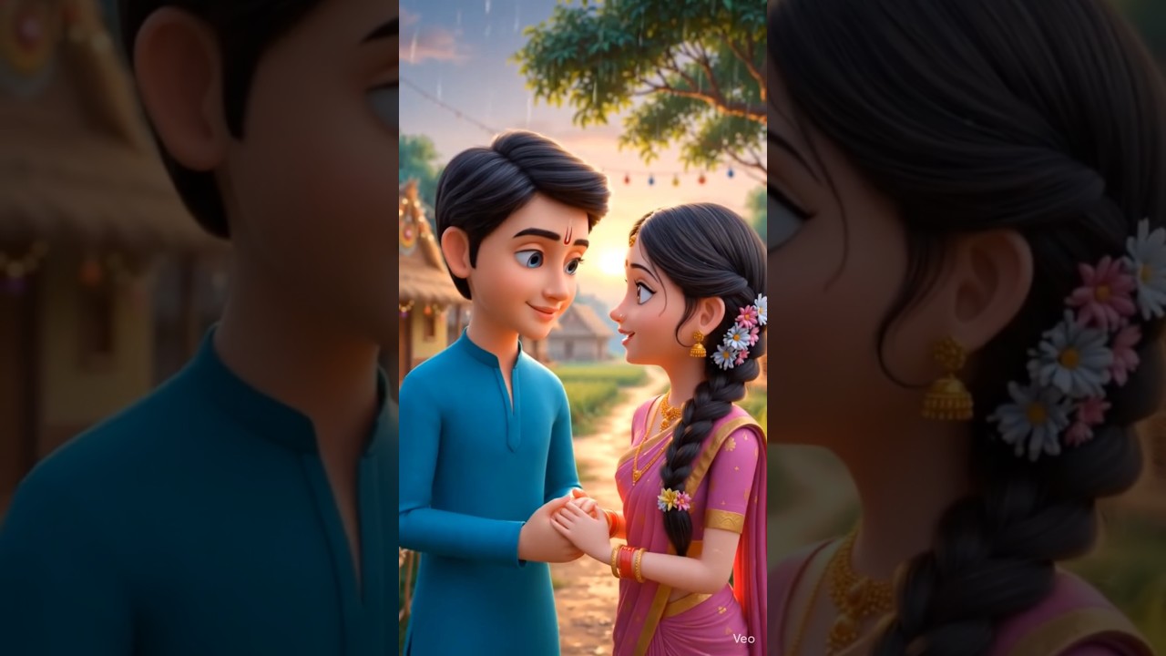 #viral cartoon video #love  # vi #ekpremkahani #lovestory