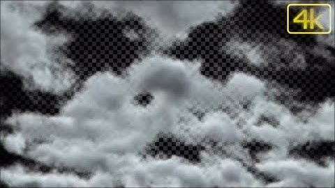 Clouds On Alpha Stock Motion Graphics