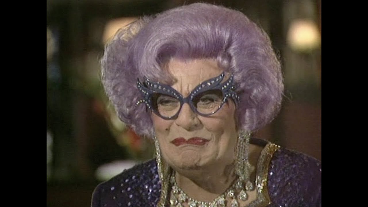 Dame Edna Royal Tour show open YouTube