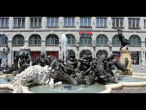 Video: Statue e fontane a Norimberga