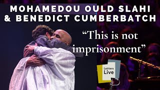 Mohamedou Ould Slahi reads his letter to a political prisoner, introduced by Benedict Cumberbatch