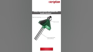 KOWOOD Pro Router Bits Sets of 24Z Pieces, Professional Woodworking Tools #shorts #short #woodwork