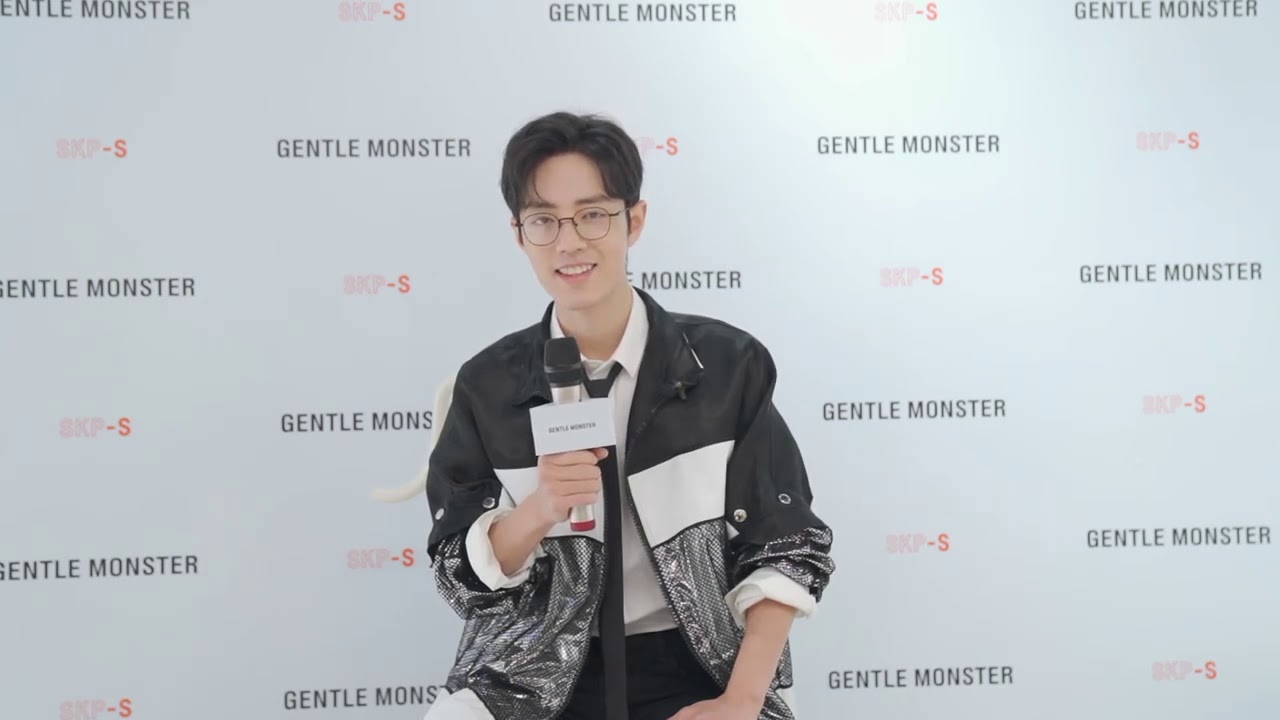 Eng Sub] Xiao Zhan X Gentle Monster (Korean Brand) Interview 肖战