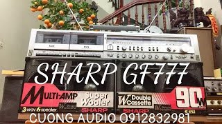 Repair and restore SHARP GF 777 consumer goods have deteriorated, it is difficult to restore to