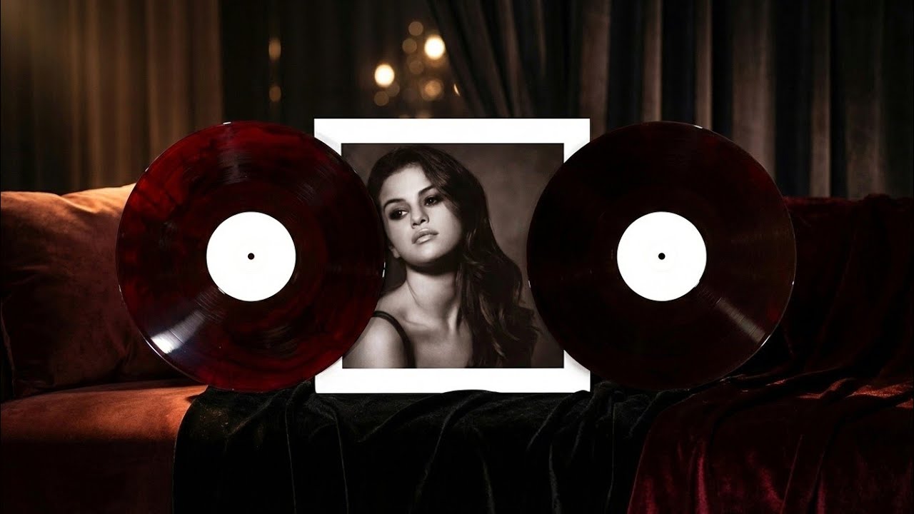 selena Gomez - Revival Deluxe Edition 10th Anniversary Red & Black Marbled Vinyl EP.748