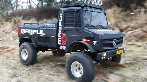 RC Unimog Rally 4x4 | Trail Run | MST CFX-W | JKRC 3D Body