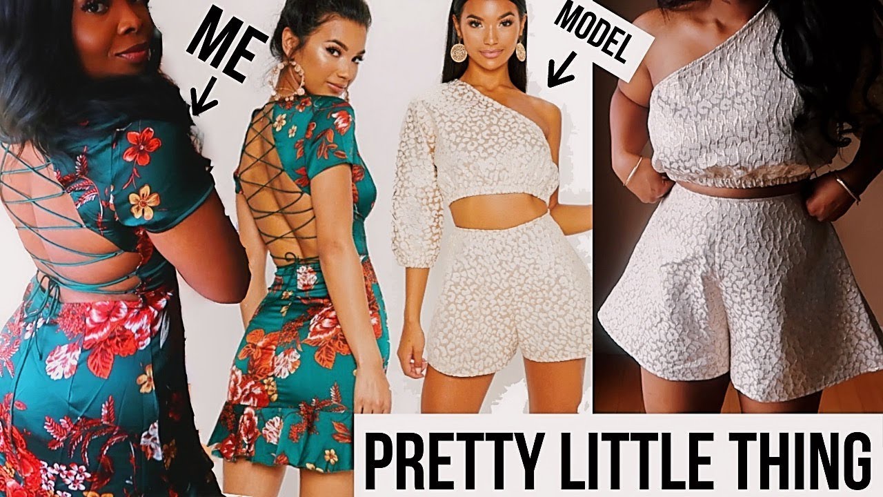 I BOUGHT THE MOST POPULAR DRESSES ON PRETTY LITTLE THING | PLT Winter ...
