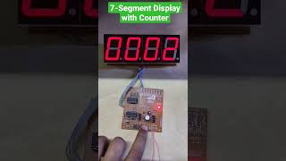 Digital Counter with 7-Segment Display