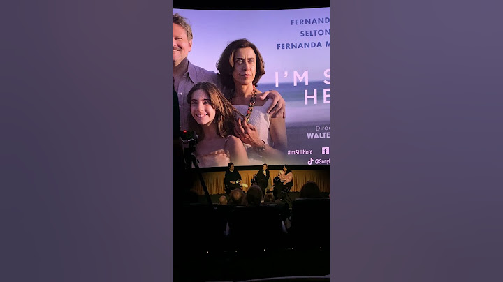 Fernanda Torres talks about the context of her film I'm Still Here