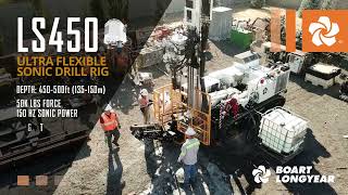 Boart Longyear LS450 Sonic Drill Intro