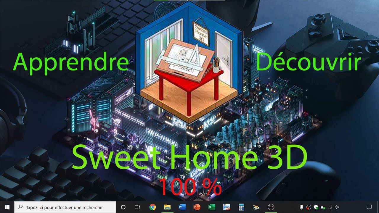 Vido n72   Dcouverte de logiciel   Sweet Home 3D