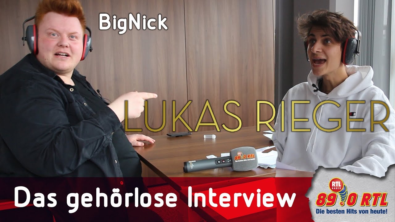 Pumpen mit Followern oder Flirten mit Ariana Grande - Lukas Rieger im Interview