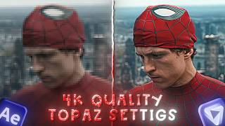 Enhance your video into 4k high quality!  | Latest Topaz AI settings (2026)