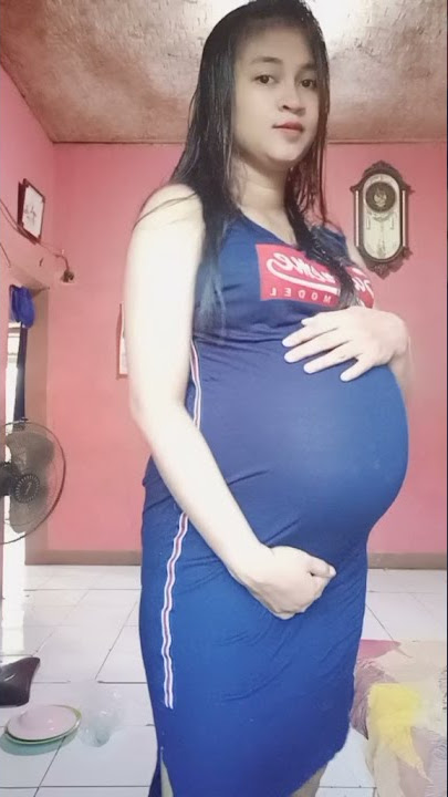 bumil perut gede pakai baju ketat