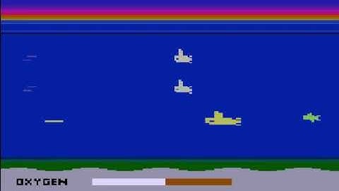 Local minimum in Seaquest using A3C