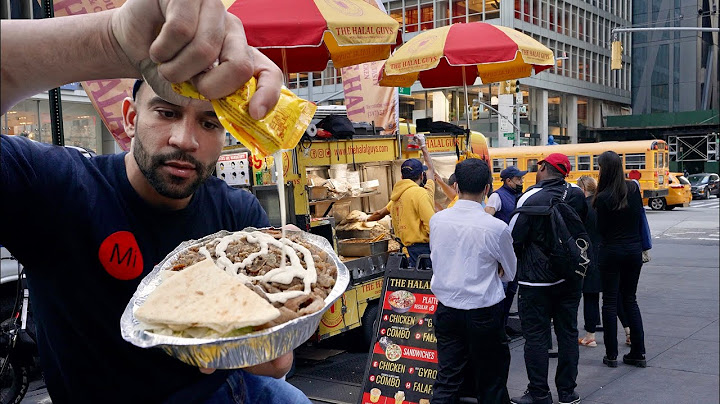 Probando comida callejera en Nueva York | PARADAS OBLIGATORIAS en la CIUDAD