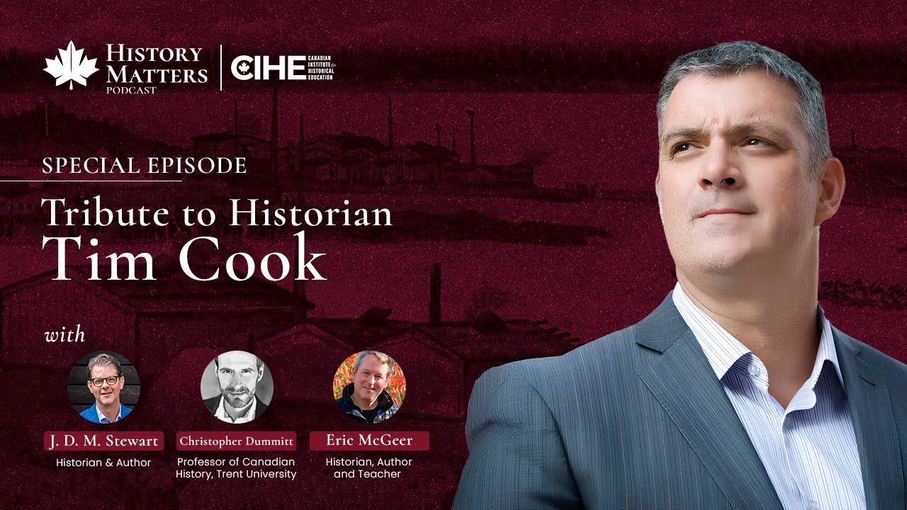 Tribute to Historian Tim Cook - YouTube