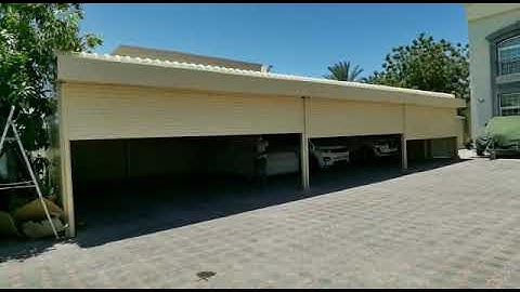 Rolling shutter double skin (Italy Motor nice brand)