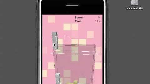 3D Tetris - iPhone/iPod touch Game "Smart Brick" Game Play - 2D Retrospection