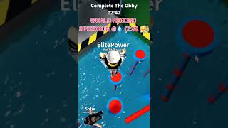 I Just Set a NEW WORLD RECORD in Roblox Elimination Tower 😤 (2:38 SPEEDRUN!)