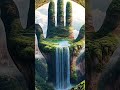 Peaceful Waterfall Sound 💧 | Feel the Calm #shorts #viral #trending