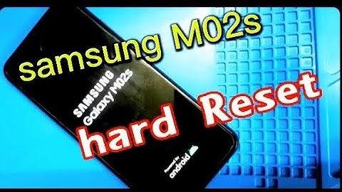 Samsung M02/M02s/ Hard Reset  / Remove Screen Lock Pattern/ Pin / Password / hang logo 10000%