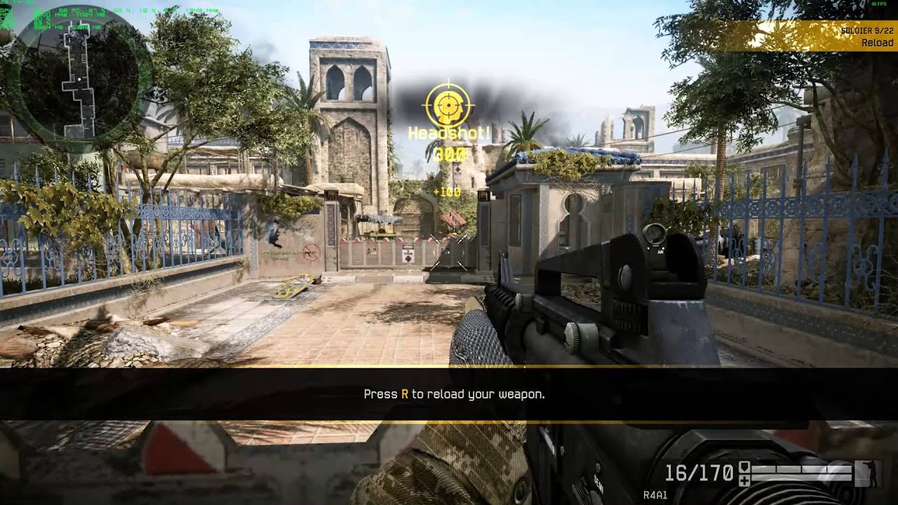 Warface Gameplay Tutorial - 2K WQHD DSR Test Max Graphics Settings - Nvidia GTX 750 Ti OC - MSI OSD