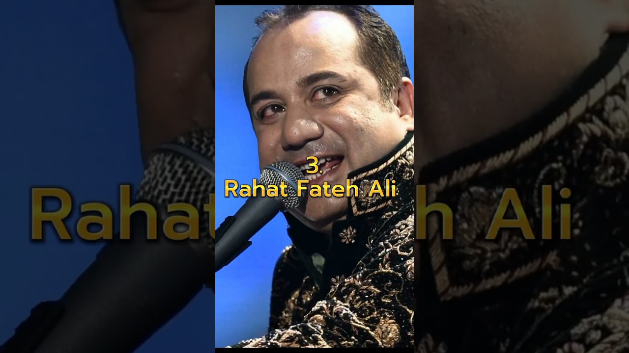 Top 5 Pakistani Singers. 