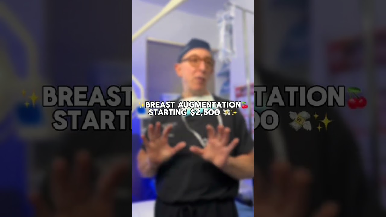✨Breast Augmentation starting $ 2,500.🤩  