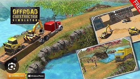 OffRoad Construction Simulator 3D   Heavy Builders 2025 Part one 1#drivinggame #gaming #simulator