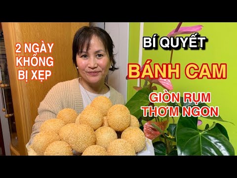 Video: Bánh Cam Với Dầu ô Liu