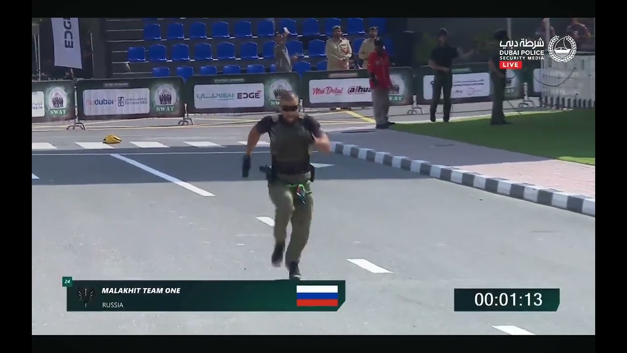 Соревнования спецназа ОАЭ 2026, день 4, команда «Малахит» из России 