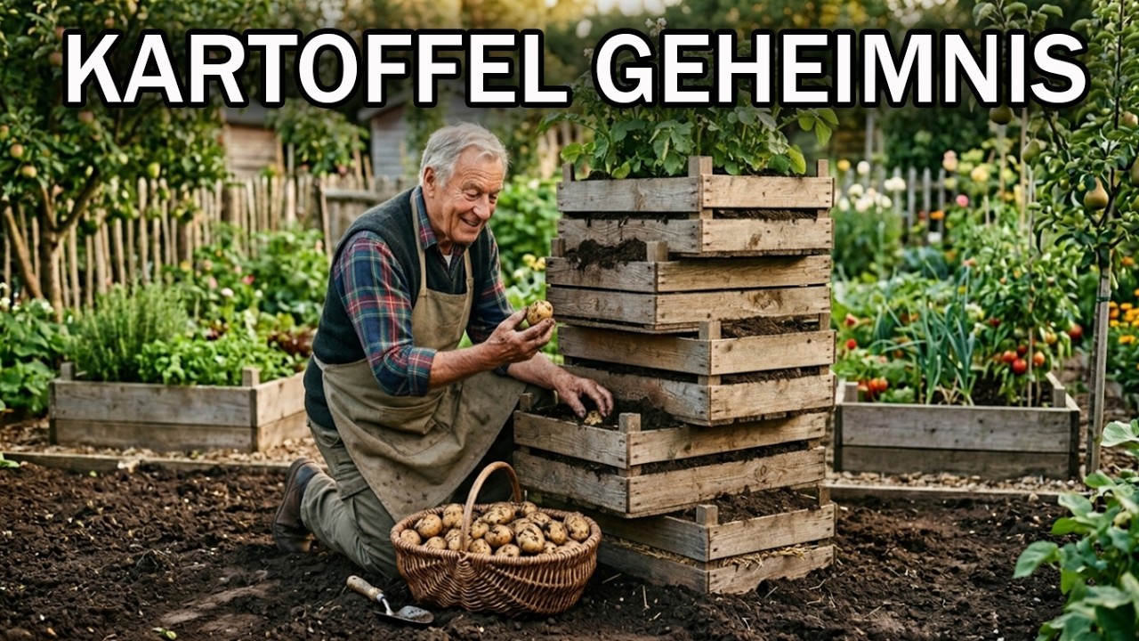 Diese Vergessene Technik Erzeugt 45 kg Kartoffeln auf Nur 0,4 m²