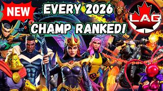 🆕 WHO Is The BEST 2026 Champion?? RANKING All Of Them From Worst To Best! (As Of July So Far) - MCOC