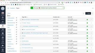 Restoring Deleted Content from Canvas