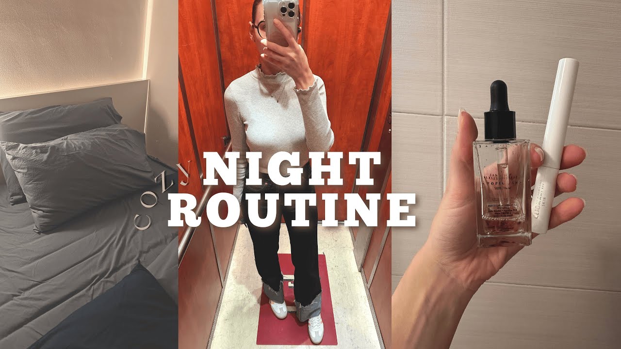 COZY NIGHT ROUTINE 🍂✨POST WORK