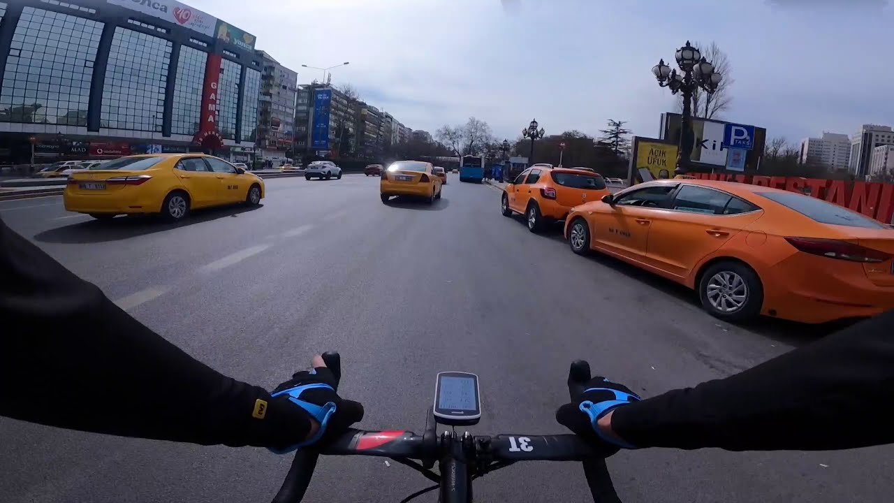 Ankara Trafiğinde Bisiklet Sürmek -Bahçeli-Ikea Turu Vlog#6