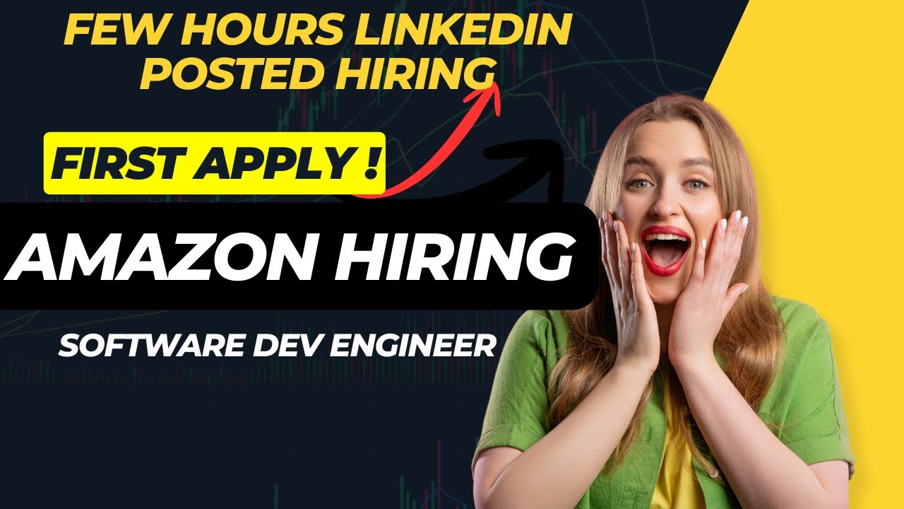 🚨 Amazon Hiring Freshers | Software Developer Engineer Job | Apply ...