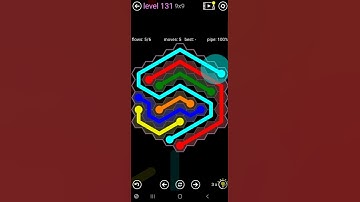 How To Solve Flow Free Hexes Flower Pack Level 131 Hard 9x9 Board Walk Through Solution Walkthrough