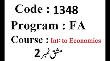 AIOU Code 1348 Solved Assignment No 2 Spring 2024 | Baloch Academy
