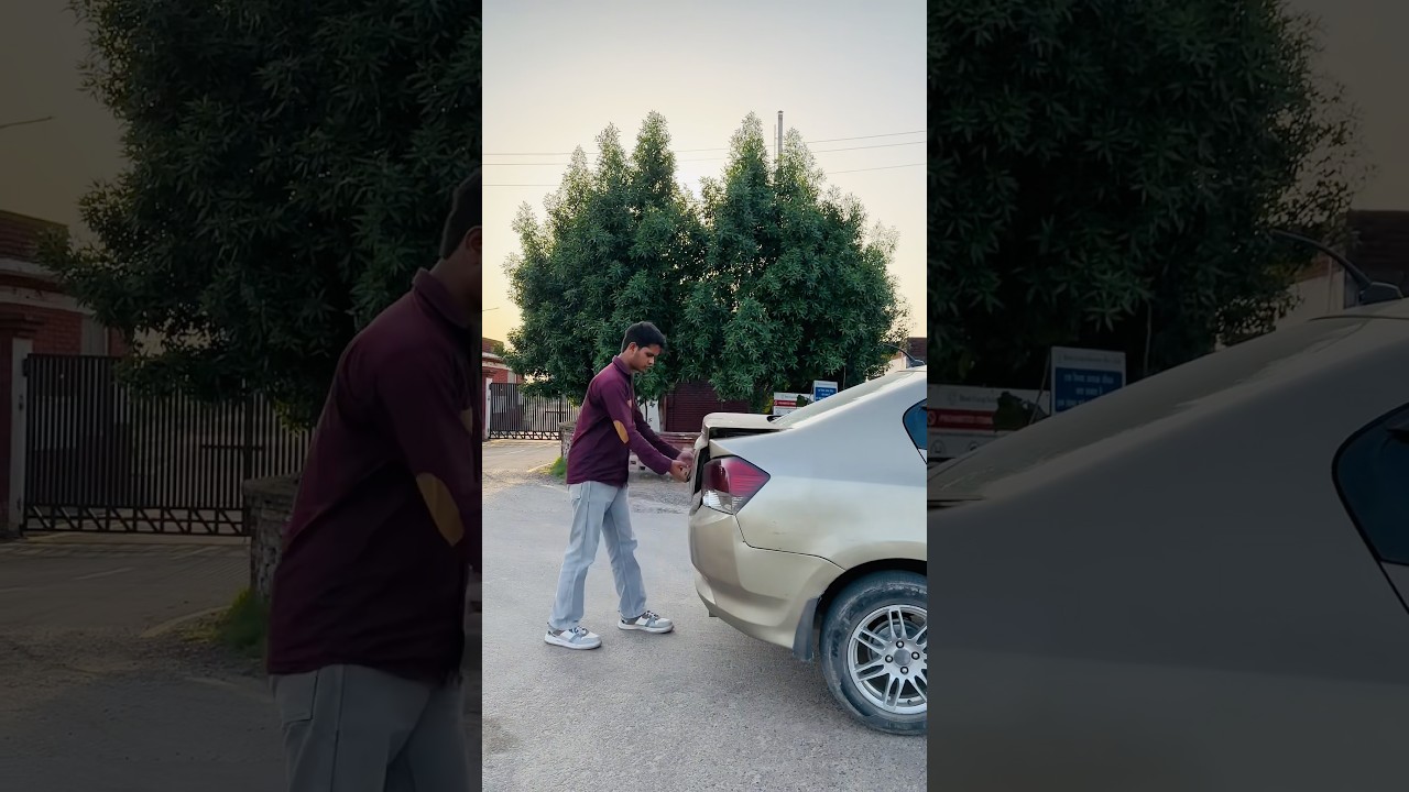 Horror car 😱 #youtubeshorts #youtubeshorts #comedy #funny #horror