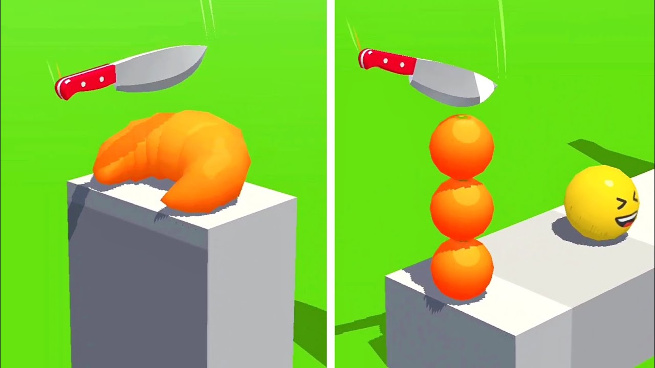 Slice It All Game! Satisfying and Relaxing ASMR Slicing Video NEW UPDATE