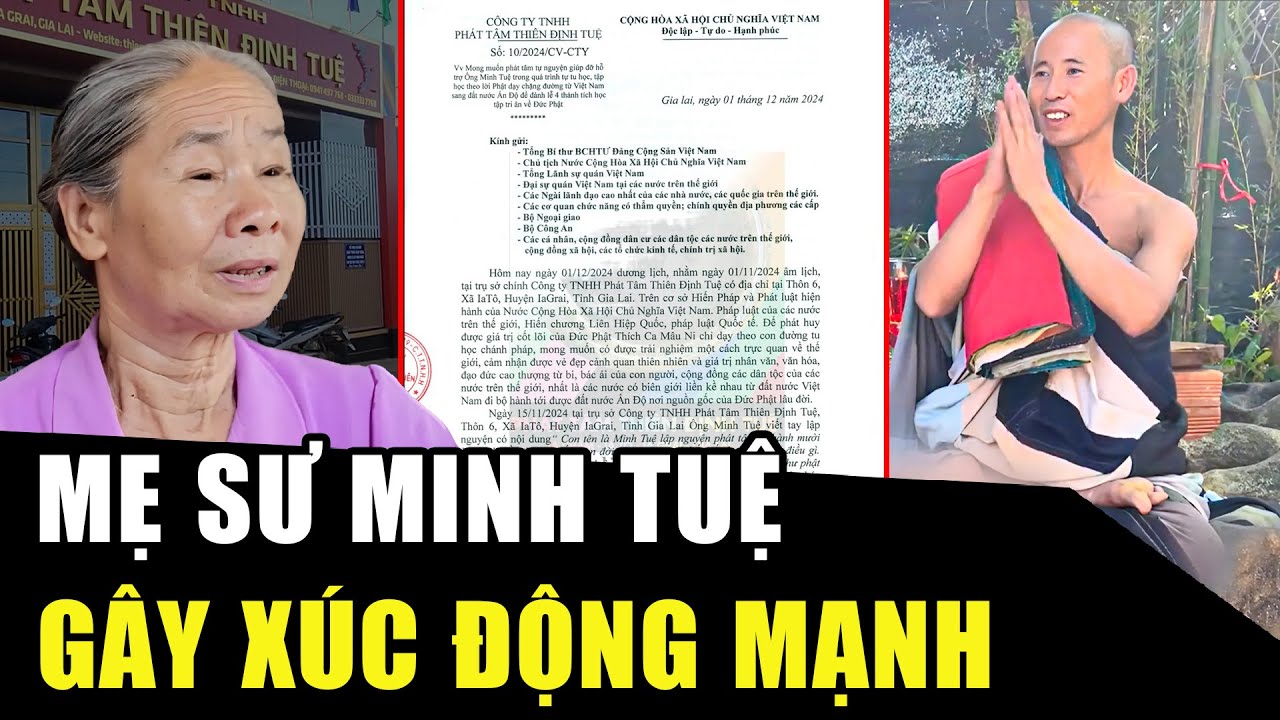 NHÓI LÒNG mẹ SƯ MINH TUỆ: “Thầy không còn là con của bác nữa” nhưng đi hết đời mẹ vẫn theo con! | HP