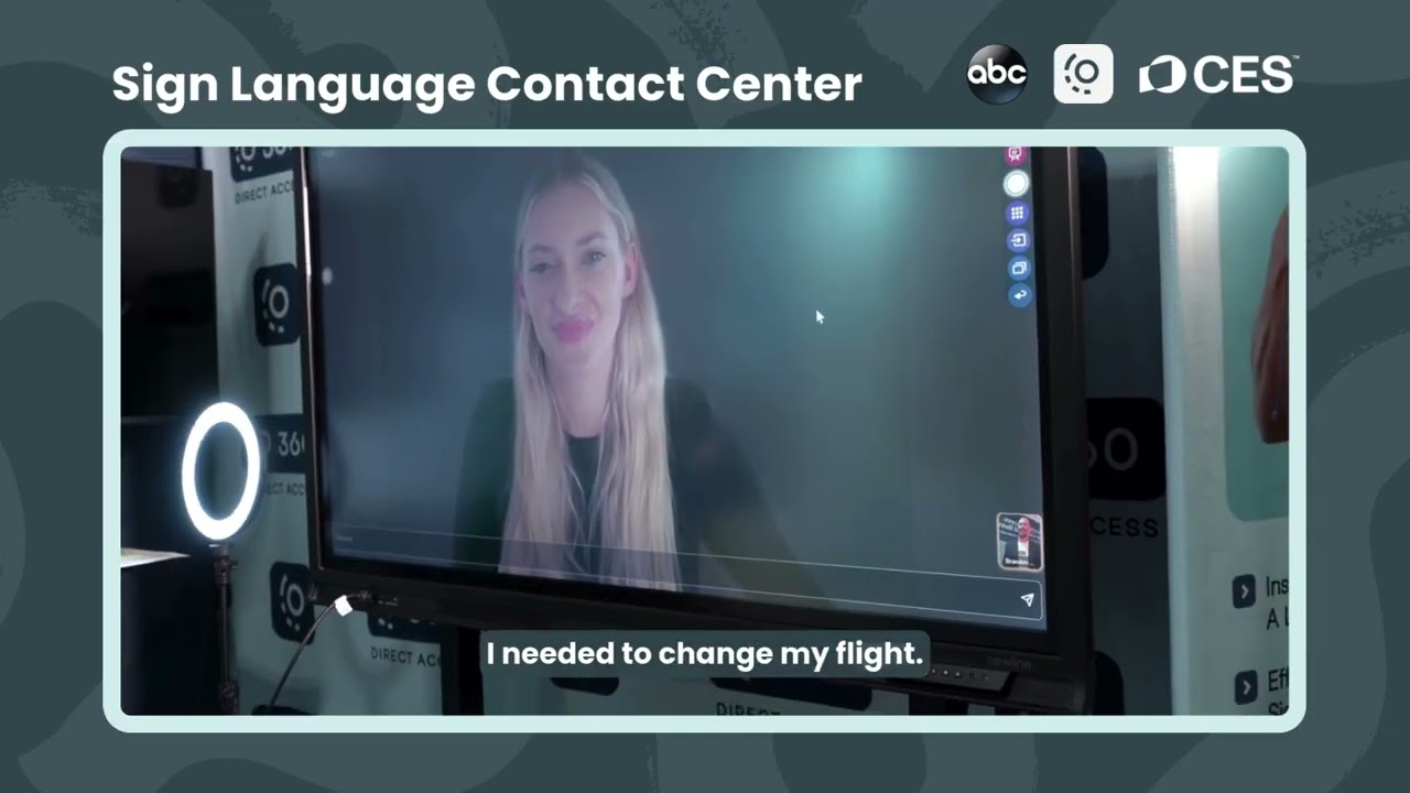Sign Language Contact Center: An ABC Interview