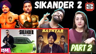 Sikander : Karan Aujla |Hathyar : Sidhu Moose Wala |Sikander 2| Part 2 | Delhi Couple Reactions