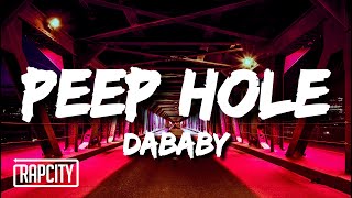 DaBaby - Peep Hole (Lyrics)